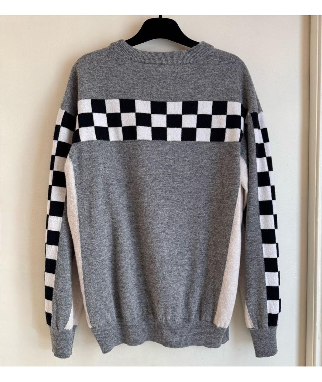 STELLA MCCARTNEY Серый шерстяной джемпер / свитер, фото 6