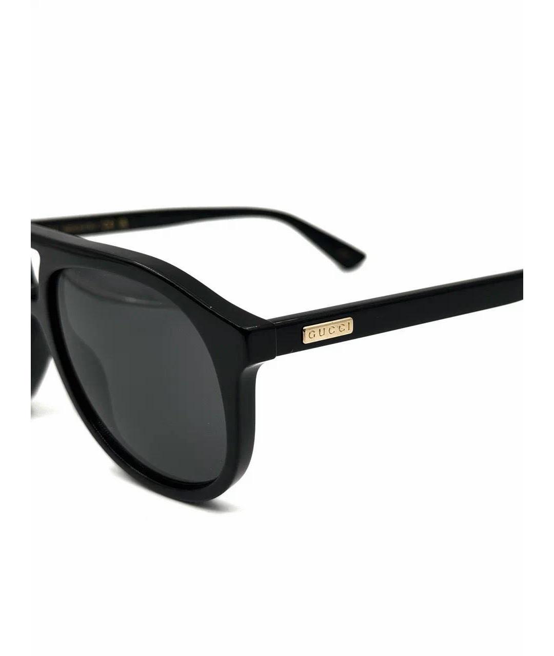 GUCCI Черные солнцезащитные очки, фото 2