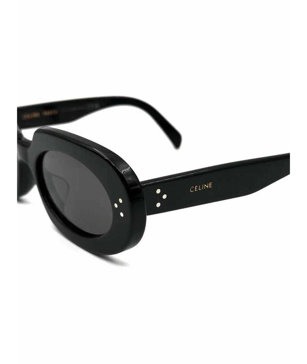 CELINE Черные солнцезащитные очки, фото 3