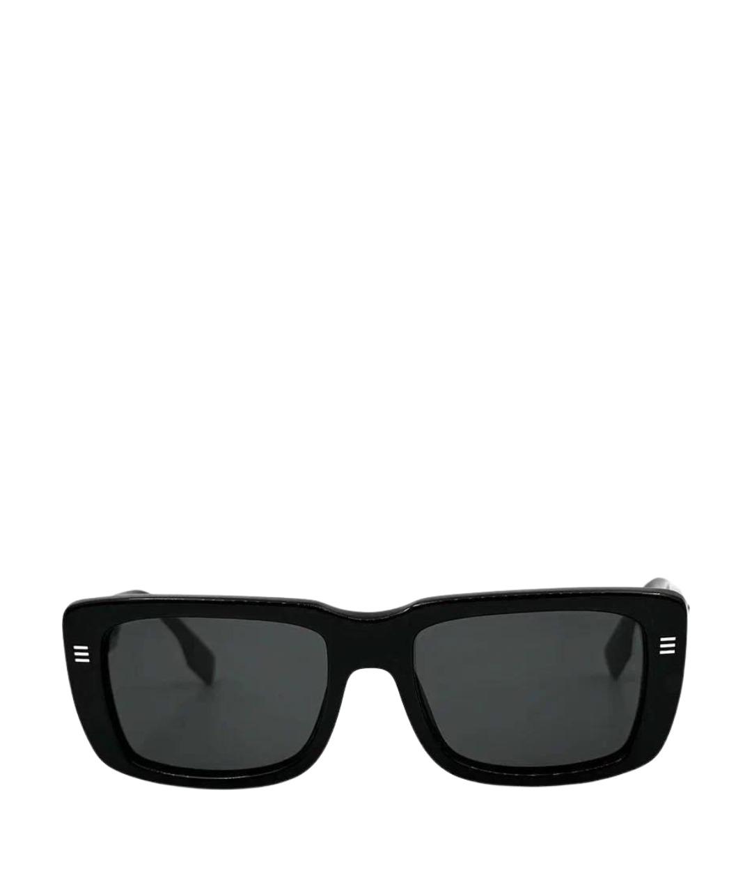 BURBERRY Черные солнцезащитные очки, фото 1