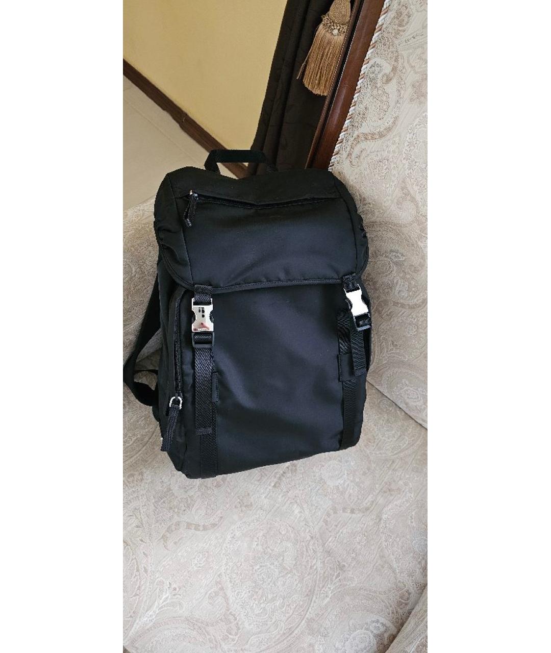 PRADA Черный рюкзак, фото 9