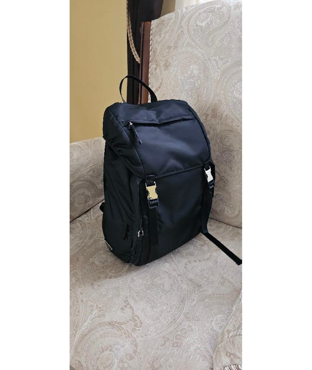 PRADA Черный рюкзак, фото 2