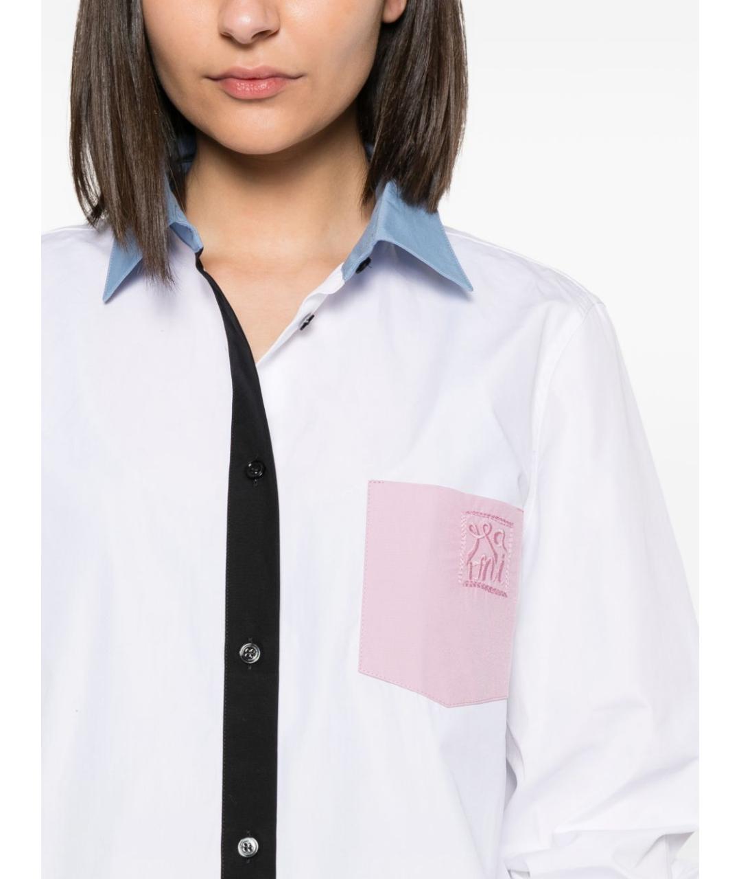 MARNI Белая хлопковая рубашка, фото 2