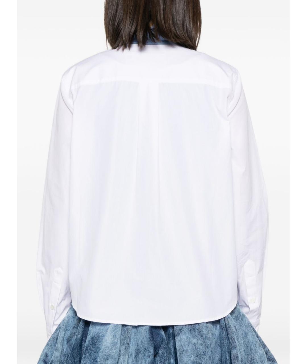 MARNI Белая хлопковая рубашка, фото 5