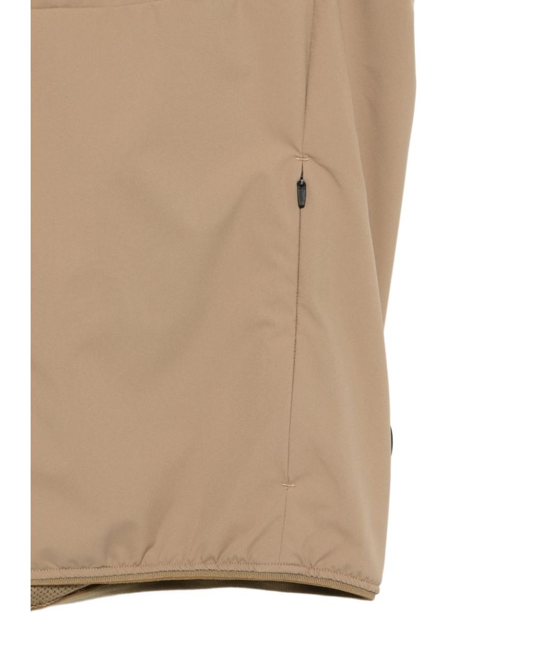 SAVE THE DUCK Коричневый полиэстеровый жилет, фото 3