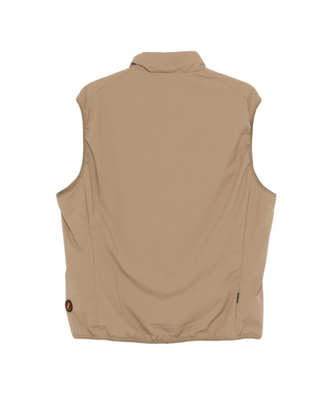 SAVE THE DUCK Коричневый полиэстеровый жилет, фото 2