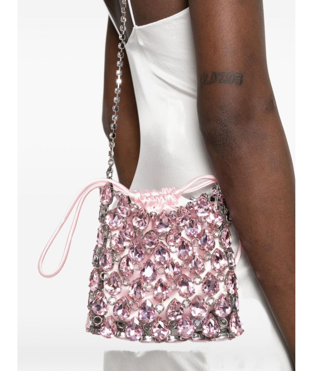 SELF-PORTRAIT Розовая сумка через плечо, фото 2