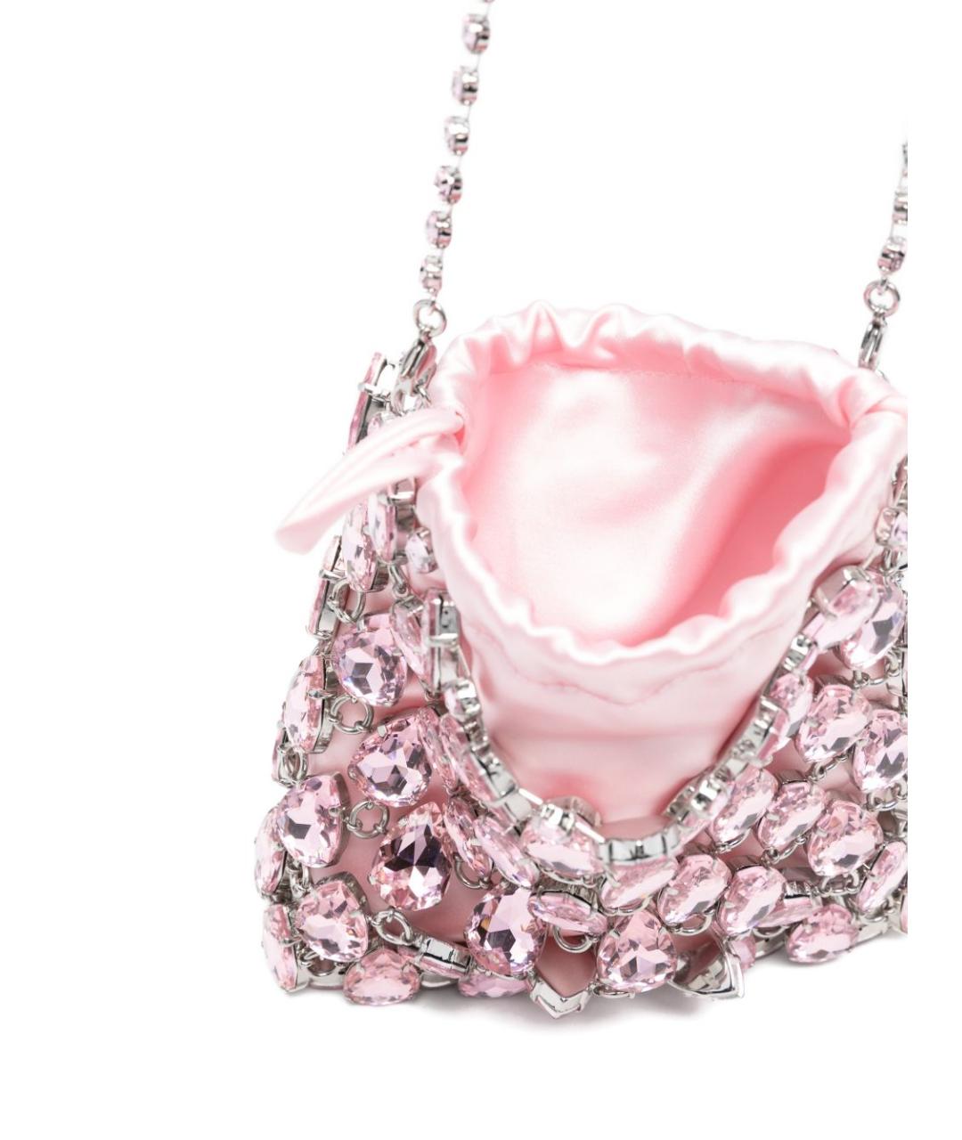 SELF-PORTRAIT Розовая сумка через плечо, фото 4