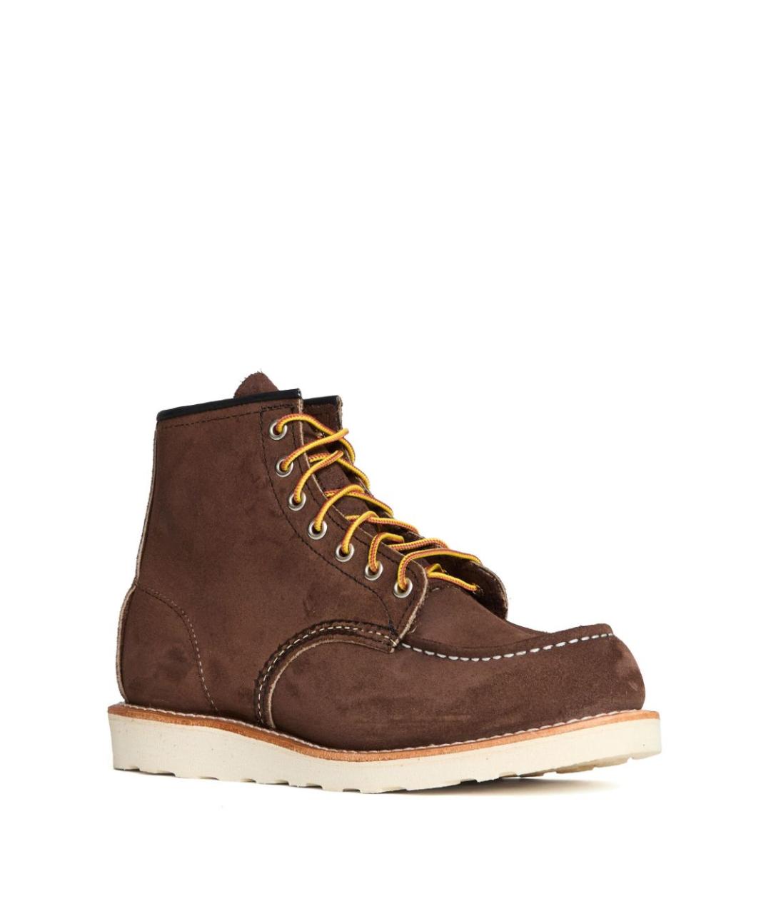 RED WING Коричневые кожаные низкие ботинки, фото 2