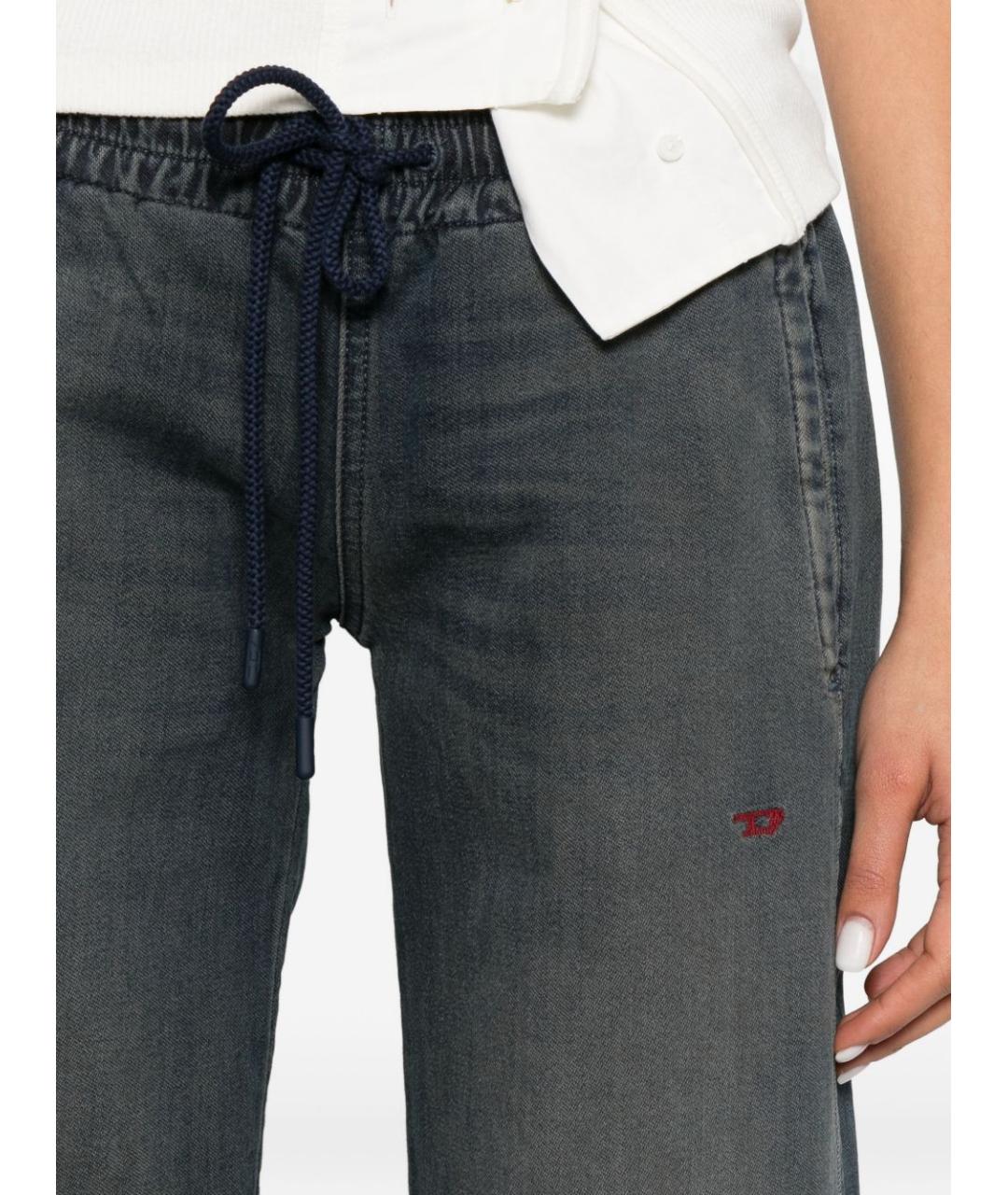 DIESEL Хлопковые прямые джинсы, фото 2