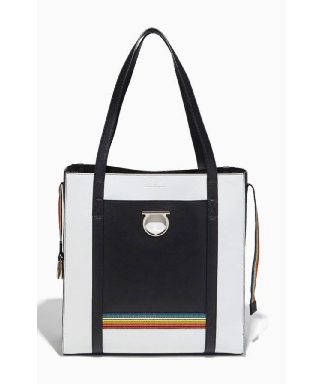 FERRAGAMO Мульти кожаная сумка тоут, фото 6