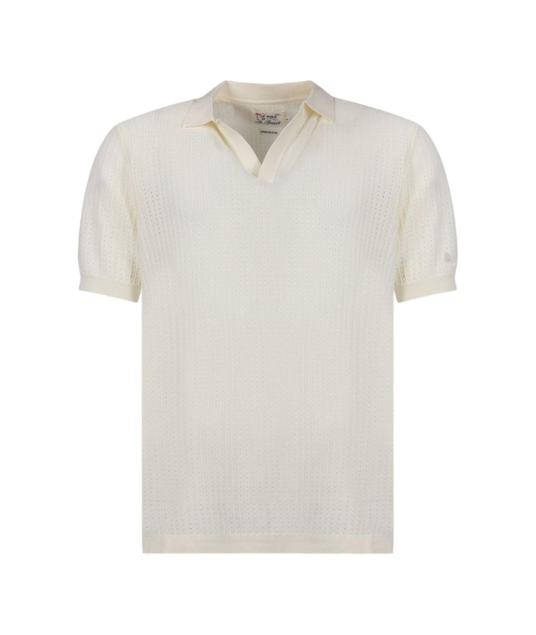 MC2 SAINT BARTH Бежевая хлопковая футболка, фото 1