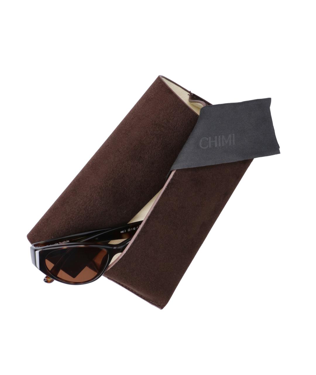 CHIMI Коричневые солнцезащитные очки, фото 3