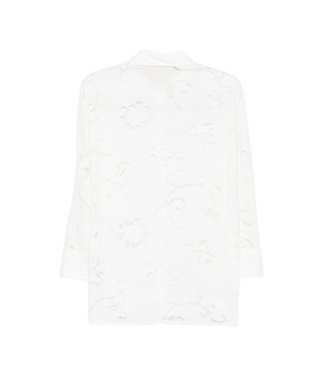 SEMICOUTURE Белая хлопковая рубашка, фото 2