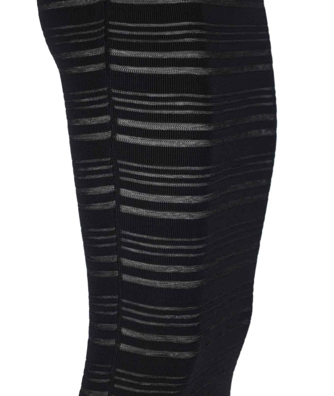 ANDREADAMO Черная вискозная юбка миди, фото 4