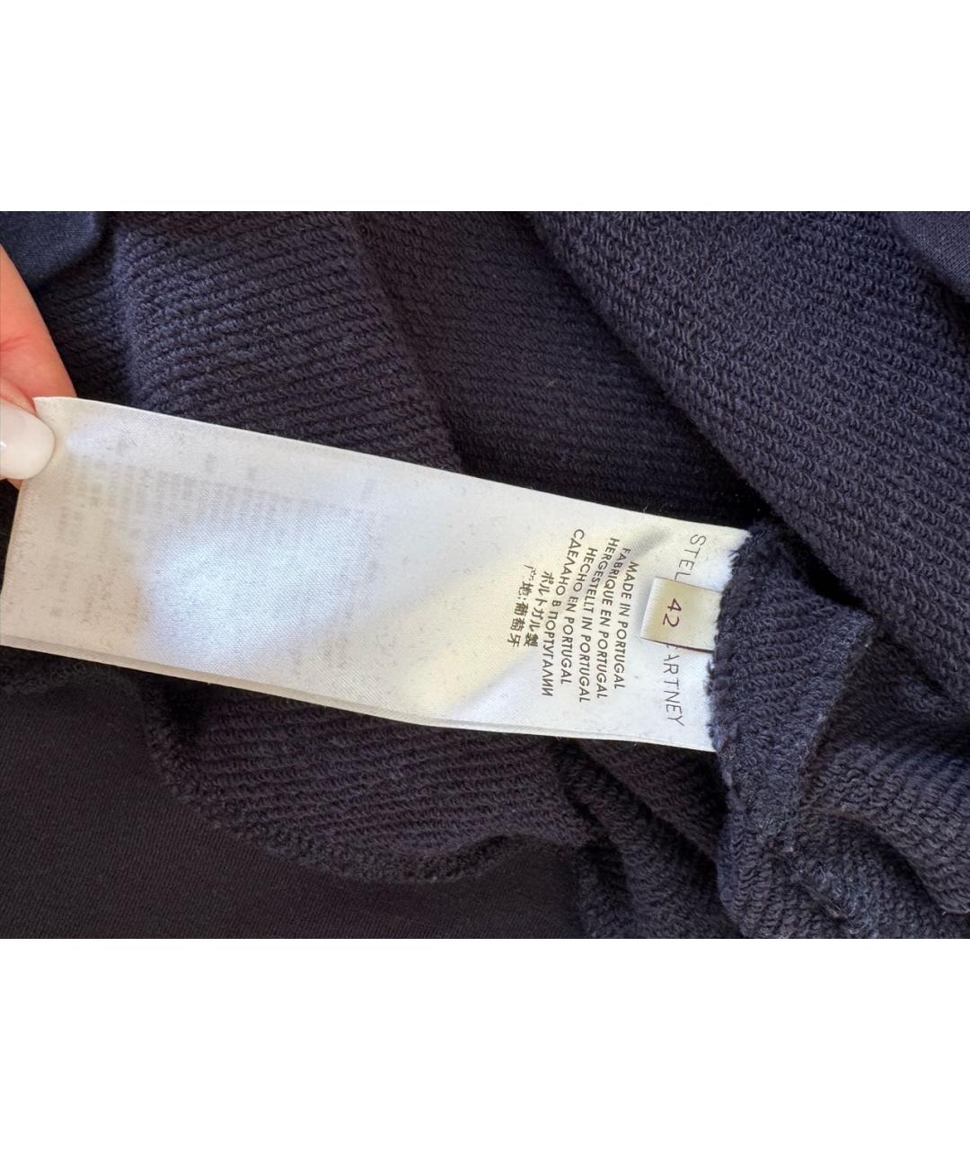 STELLA MCCARTNEY Темно-синий хлопковый джемпер / свитер, фото 6