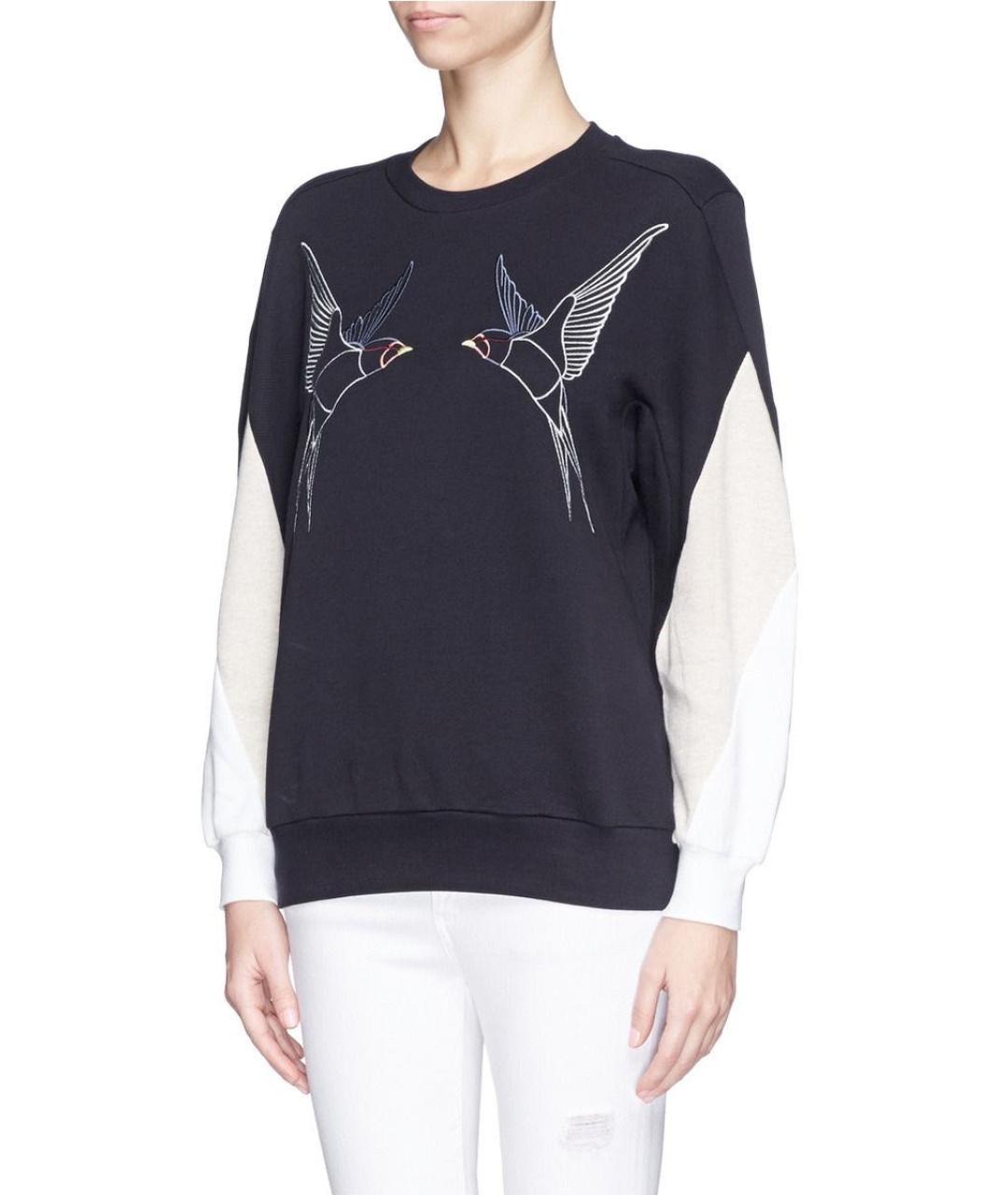 STELLA MCCARTNEY Темно-синий хлопковый джемпер / свитер, фото 2