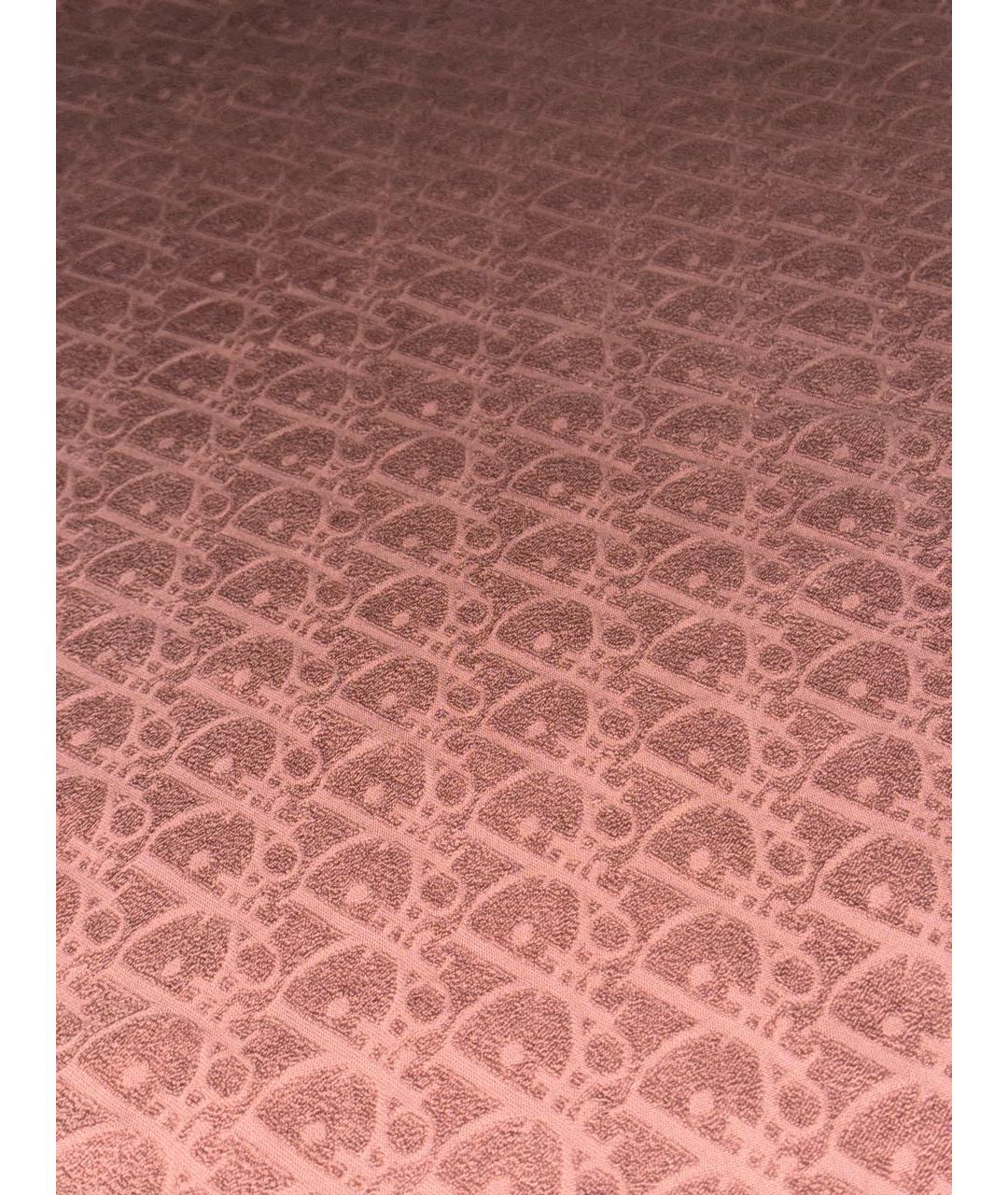 CHRISTIAN DIOR Коричневая хлопковая футболка, фото 4