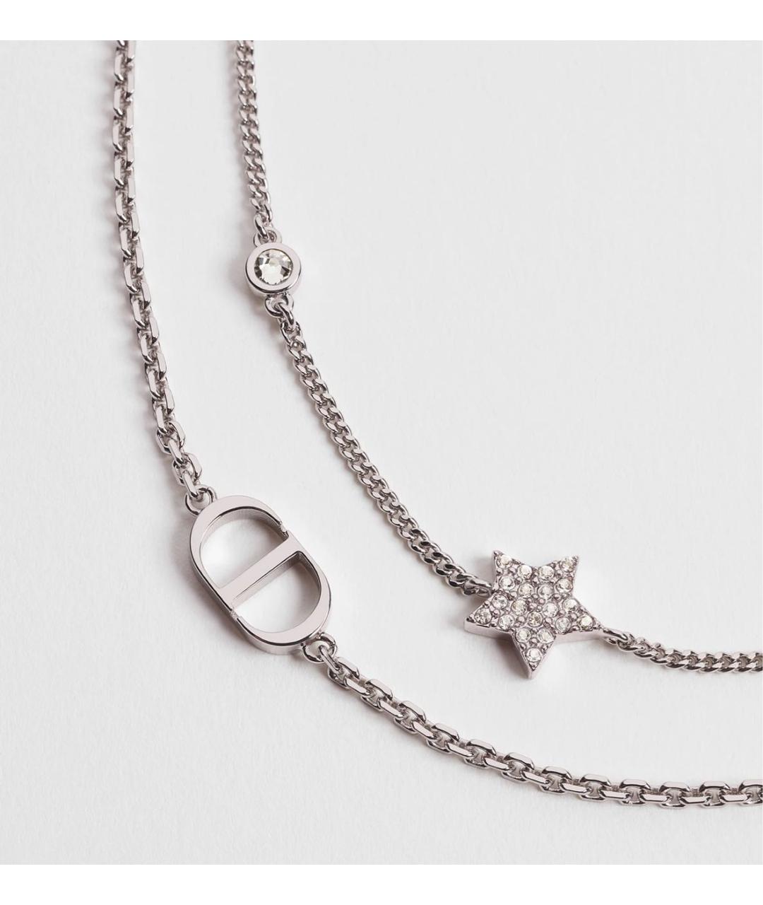 CHRISTIAN DIOR Серебрянный металлический браслет, фото 3