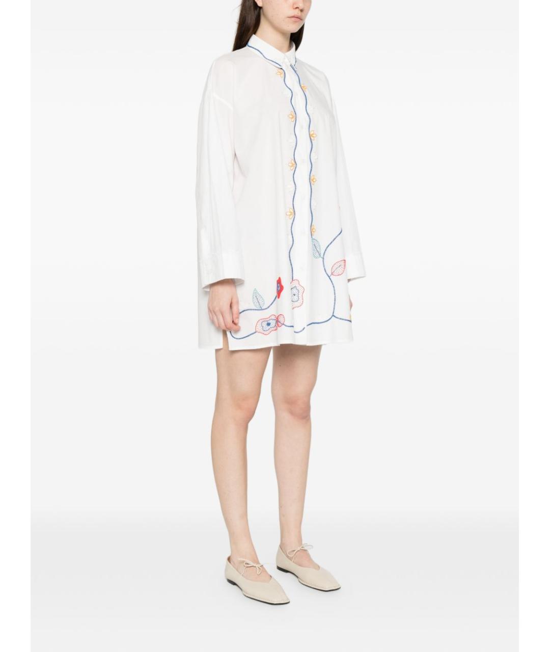 FORTE FORTE Белая хлопковая рубашка, фото 3