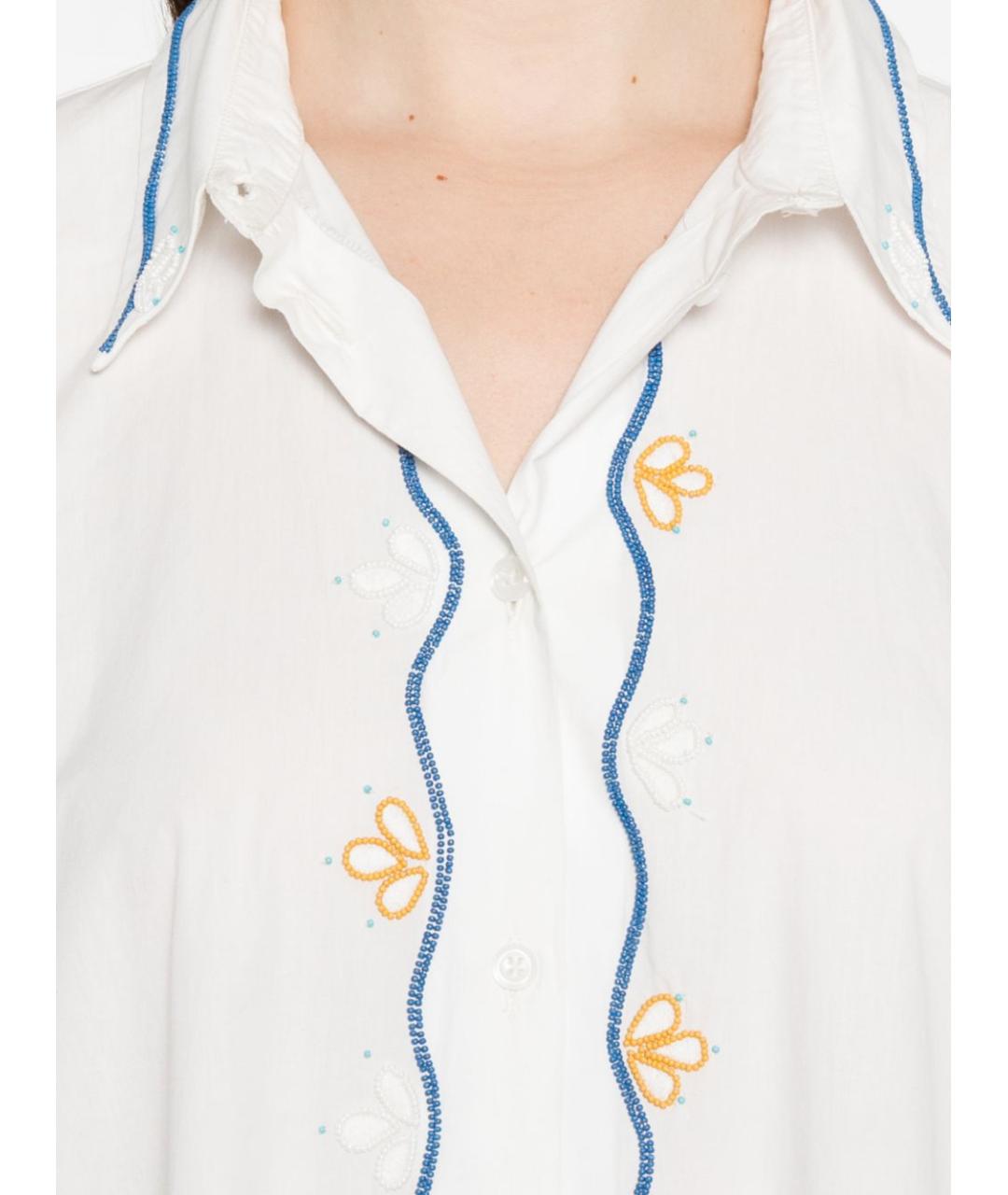 FORTE FORTE Белая хлопковая рубашка, фото 2