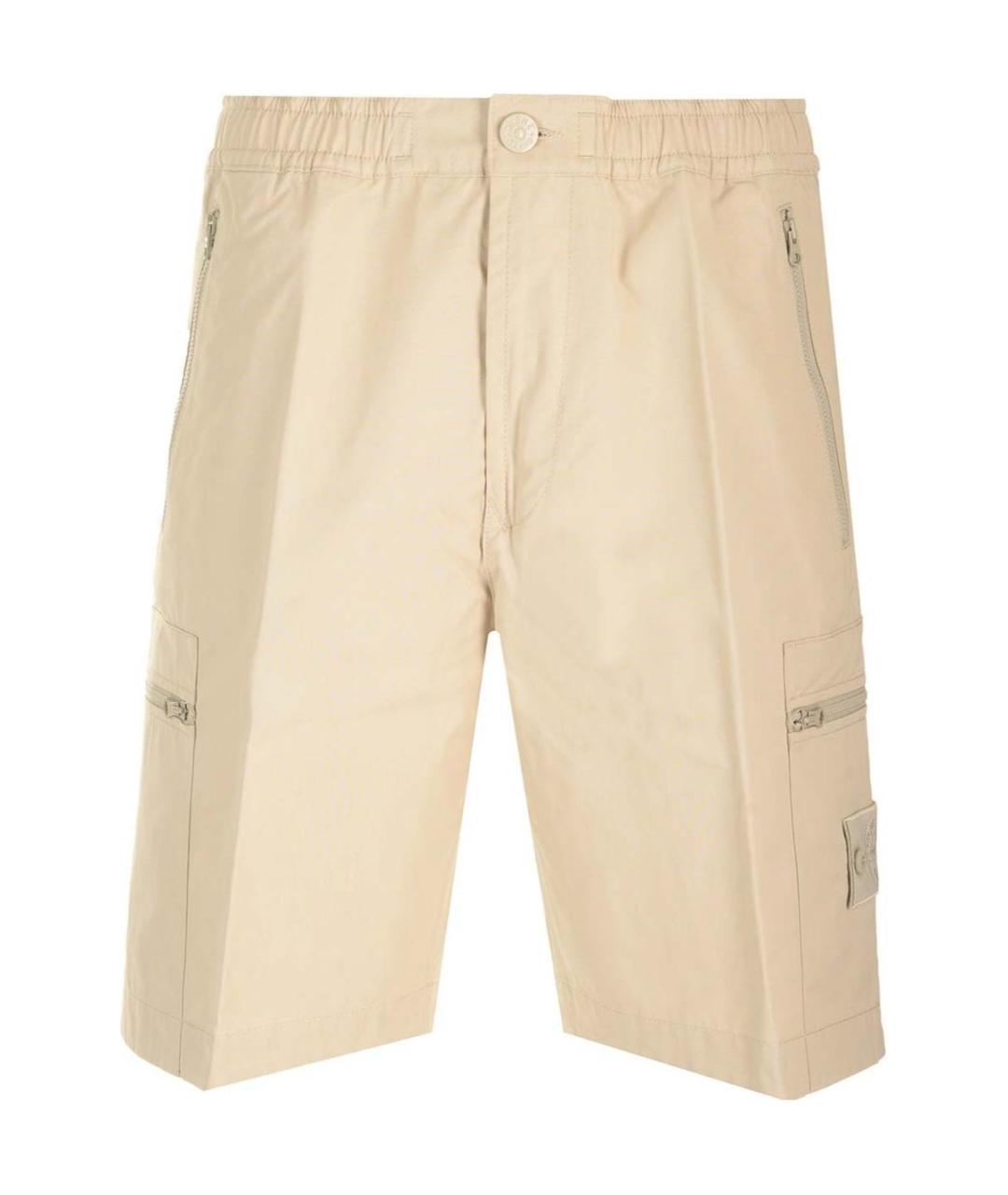 STONE ISLAND Хаки шорты, фото 1