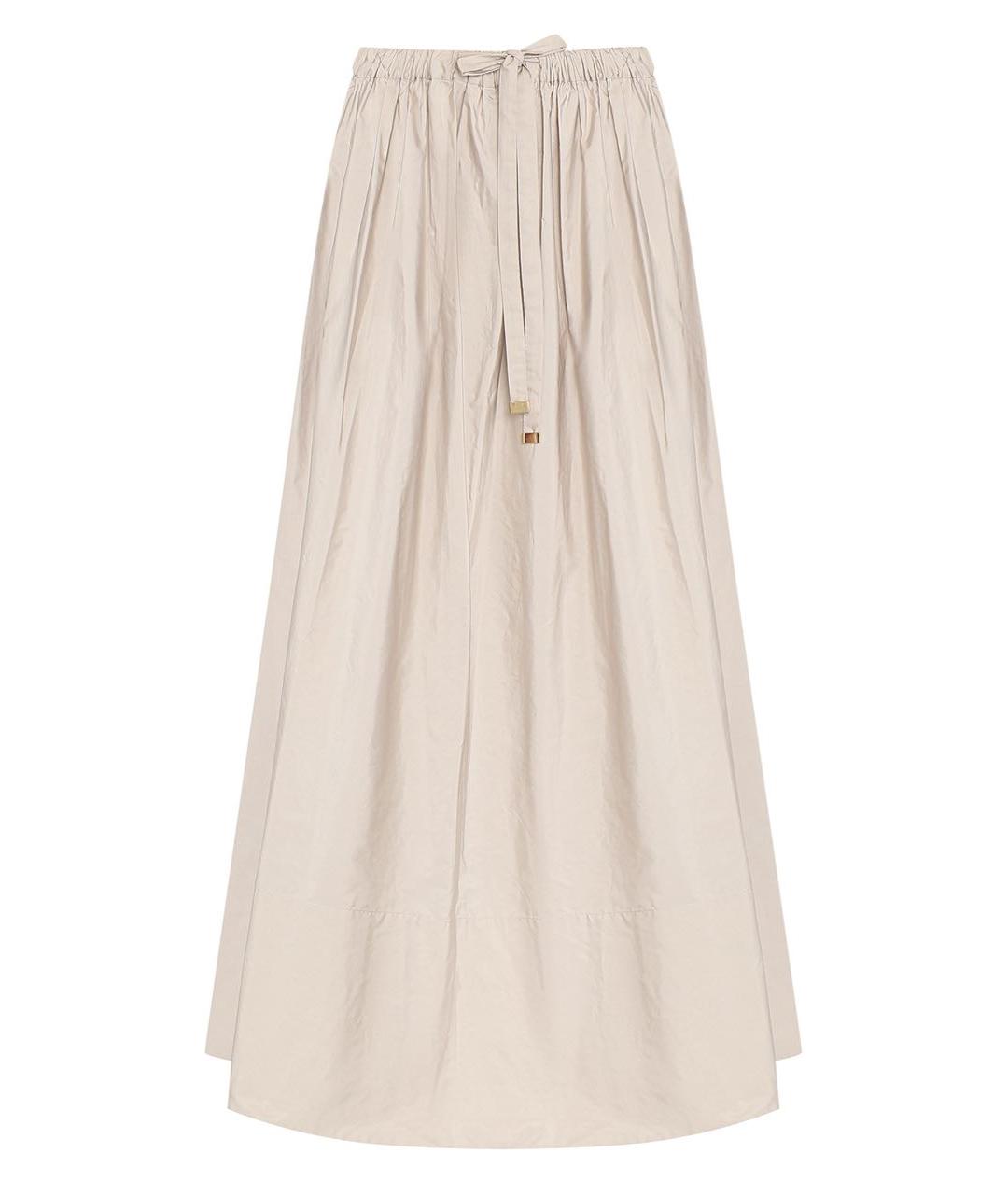 'S MAX MARA Серая полиэстеровая юбка макси, фото 1