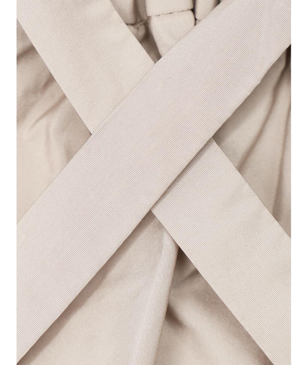 'S MAX MARA Серая полиэстеровая юбка макси, фото 4