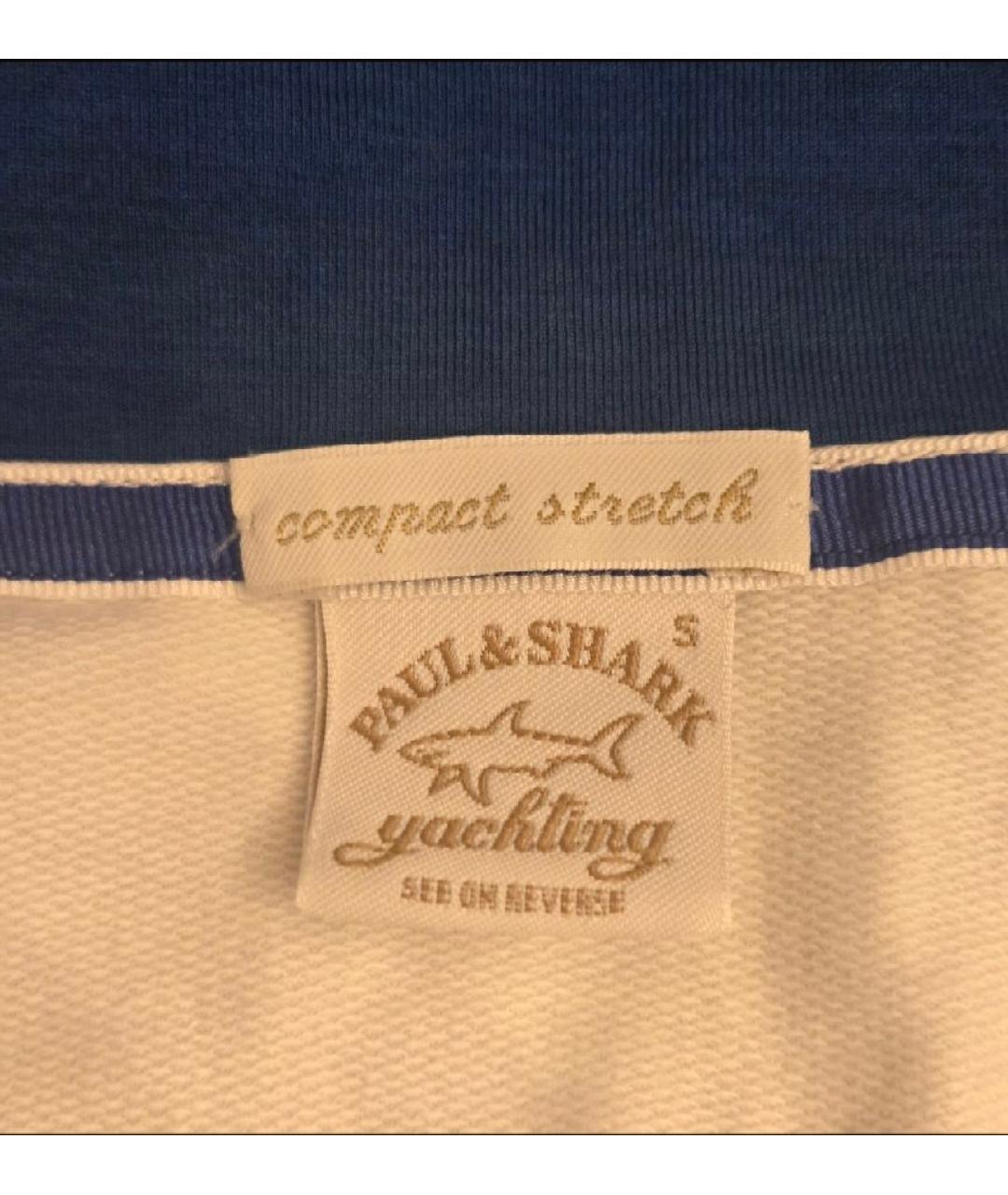 PAUL & SHARK Белый хлопко-эластановый спортивные костюмы, фото 5