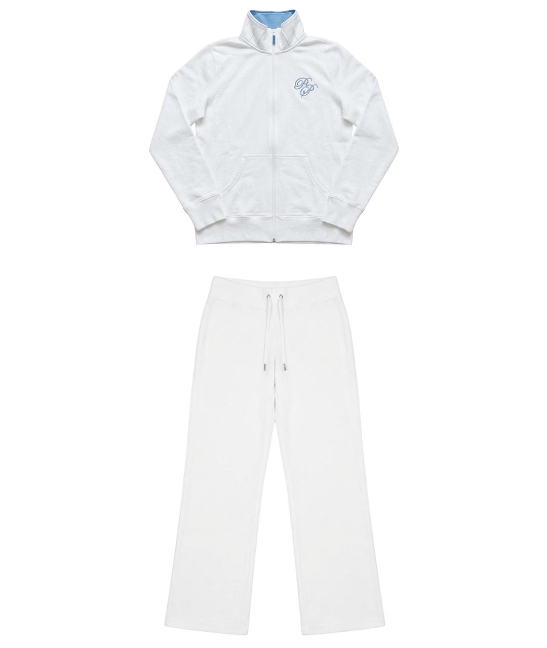 PAUL & SHARK Белый хлопко-эластановый спортивные костюмы, фото 1