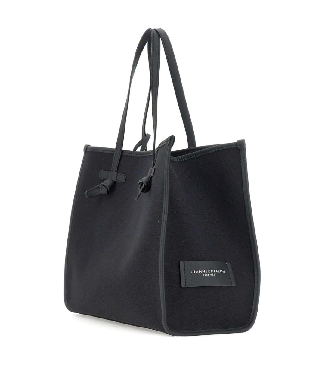 Gianni Chiarini Серая хлопковая сумка тоут, фото 3