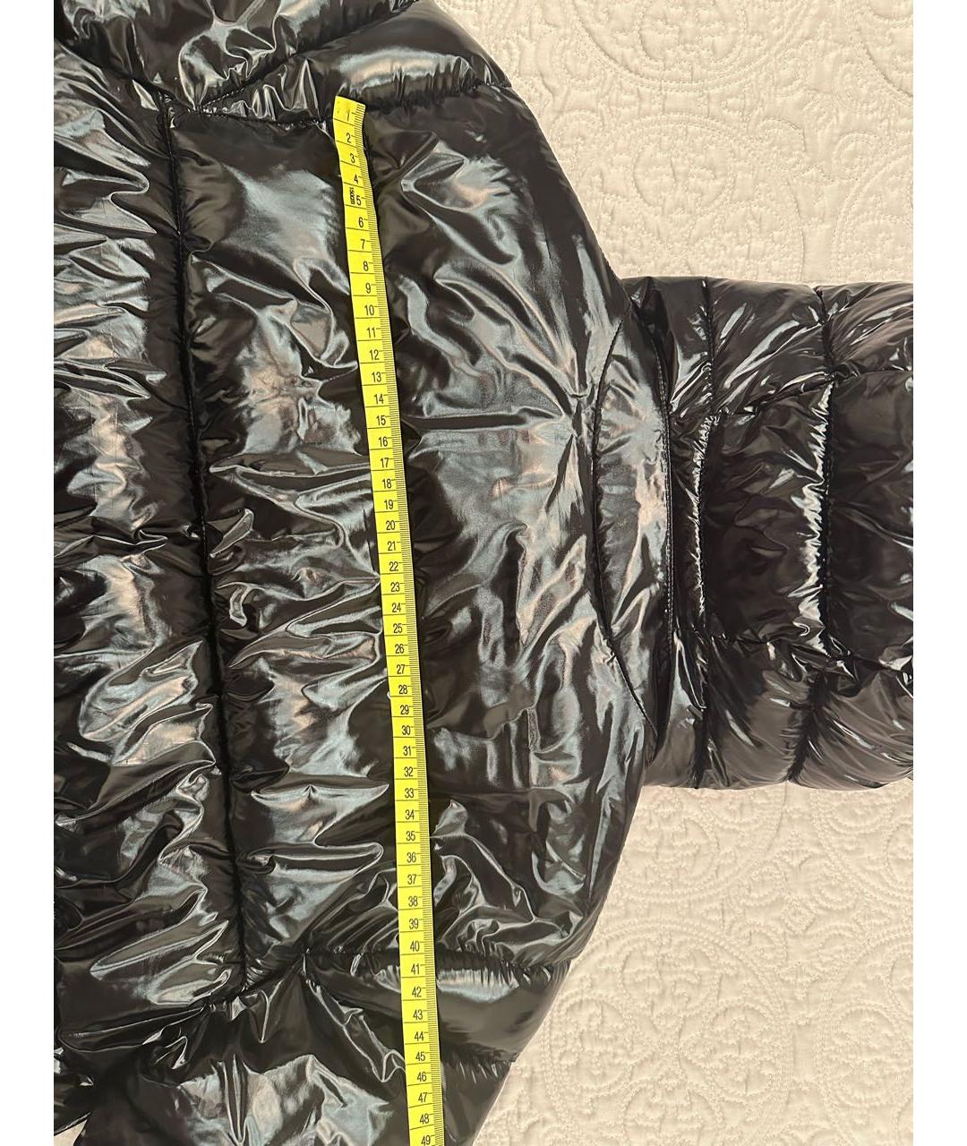 PINKO Черная полиэстеровая куртка, фото 2