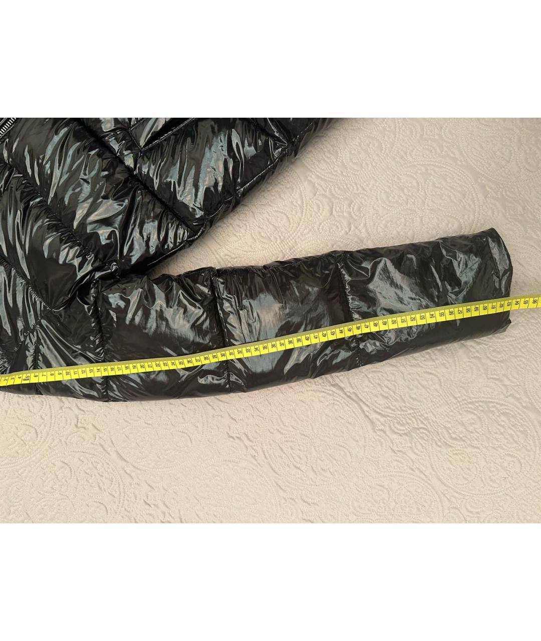 PINKO Черная полиэстеровая куртка, фото 5