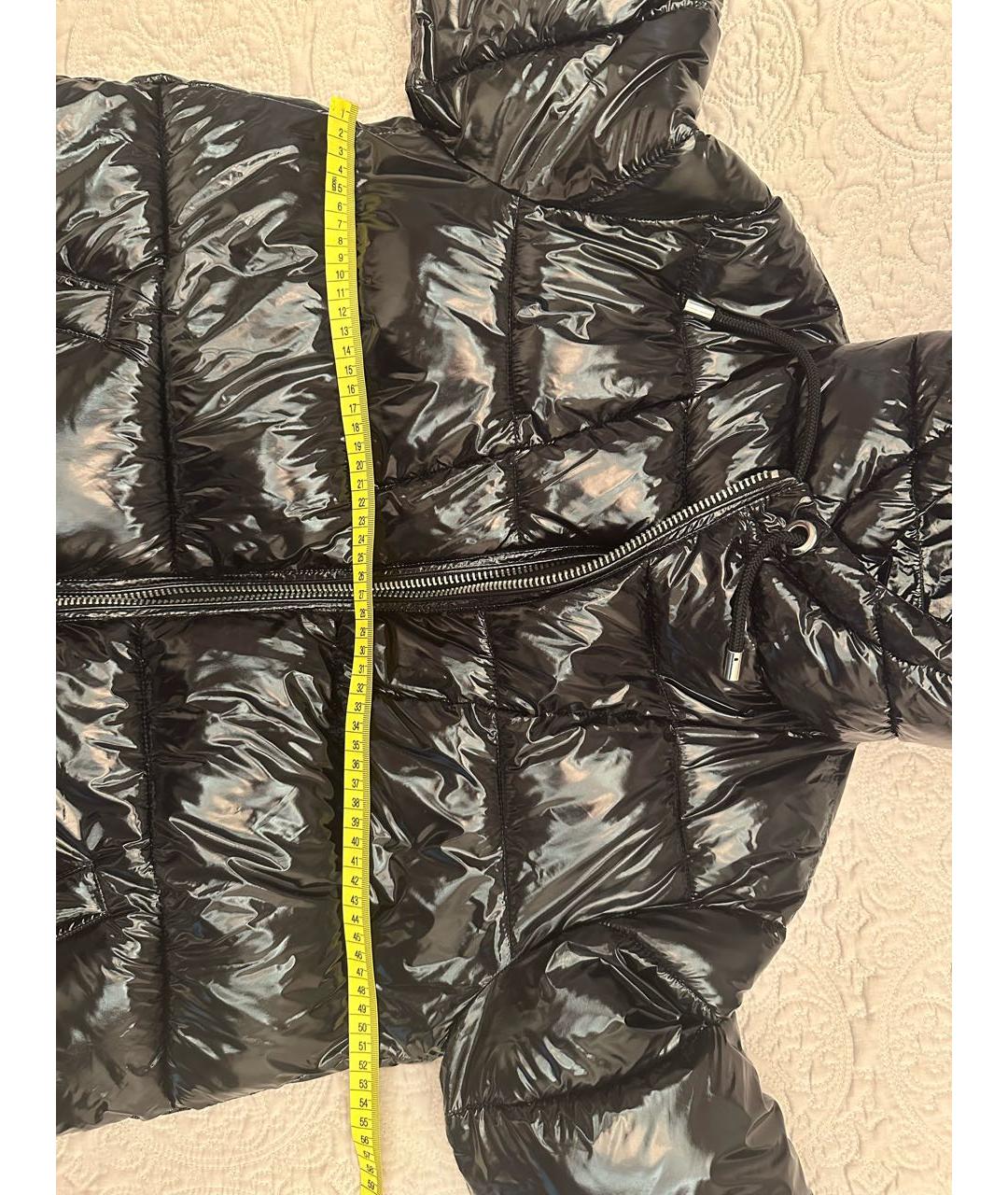 PINKO Черная полиэстеровая куртка, фото 4