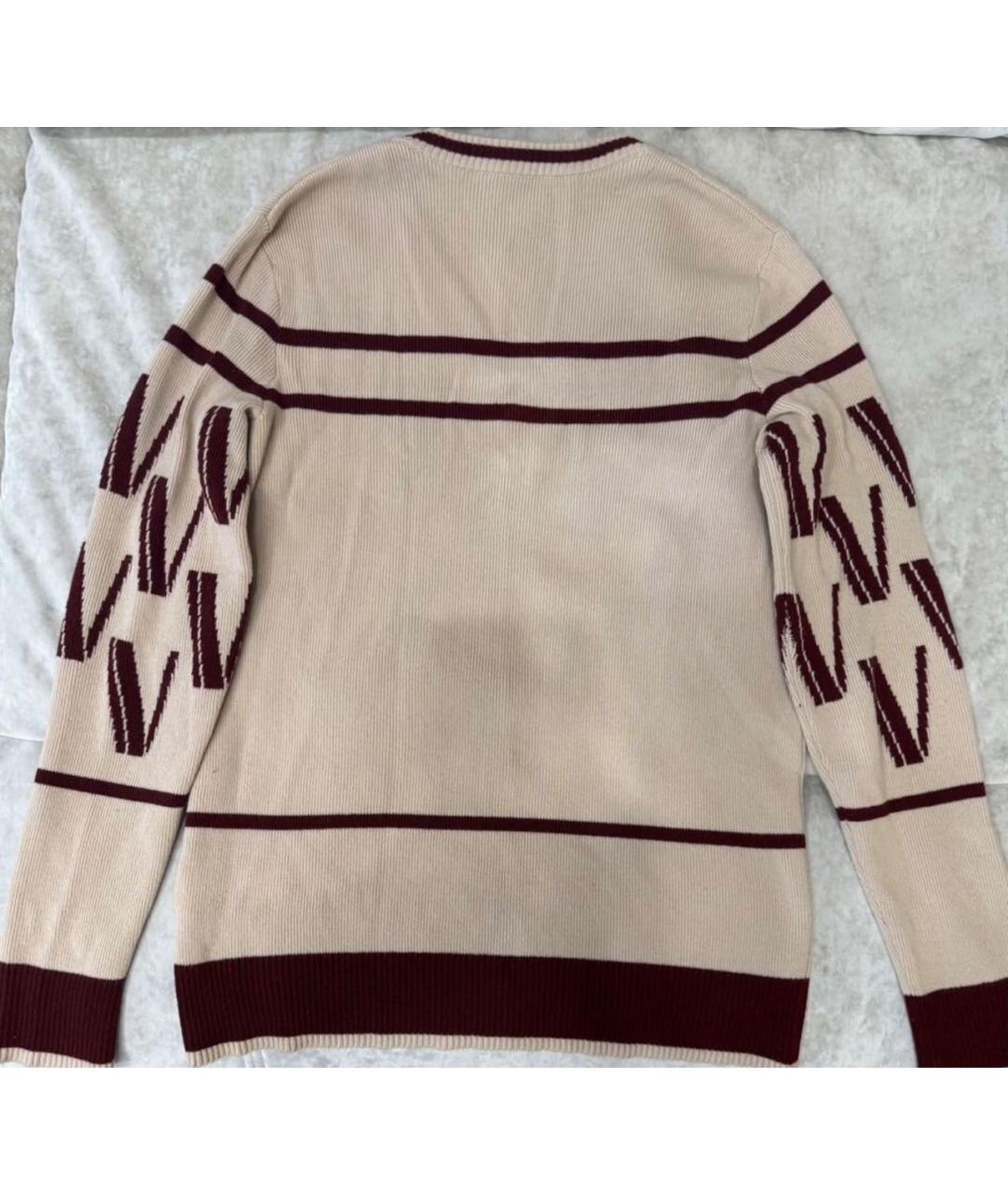 VALENTINO Мульти шерстяной джемпер / свитер, фото 6