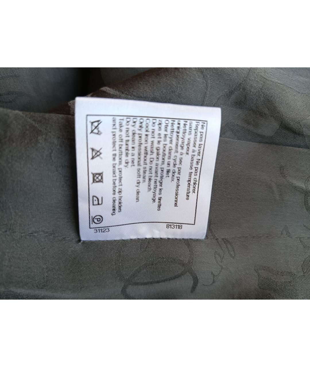 CHANEL Мульти шерстяной жакет/пиджак, фото 8