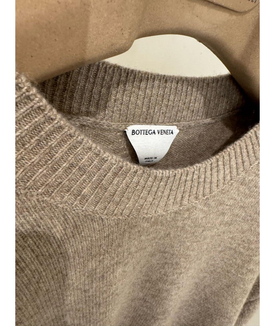 BOTTEGA VENETA Серый кашемировый джемпер / свитер, фото 4