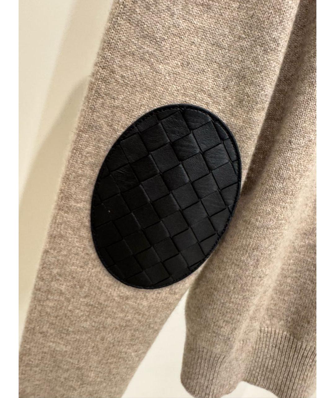 BOTTEGA VENETA Серый кашемировый джемпер / свитер, фото 5