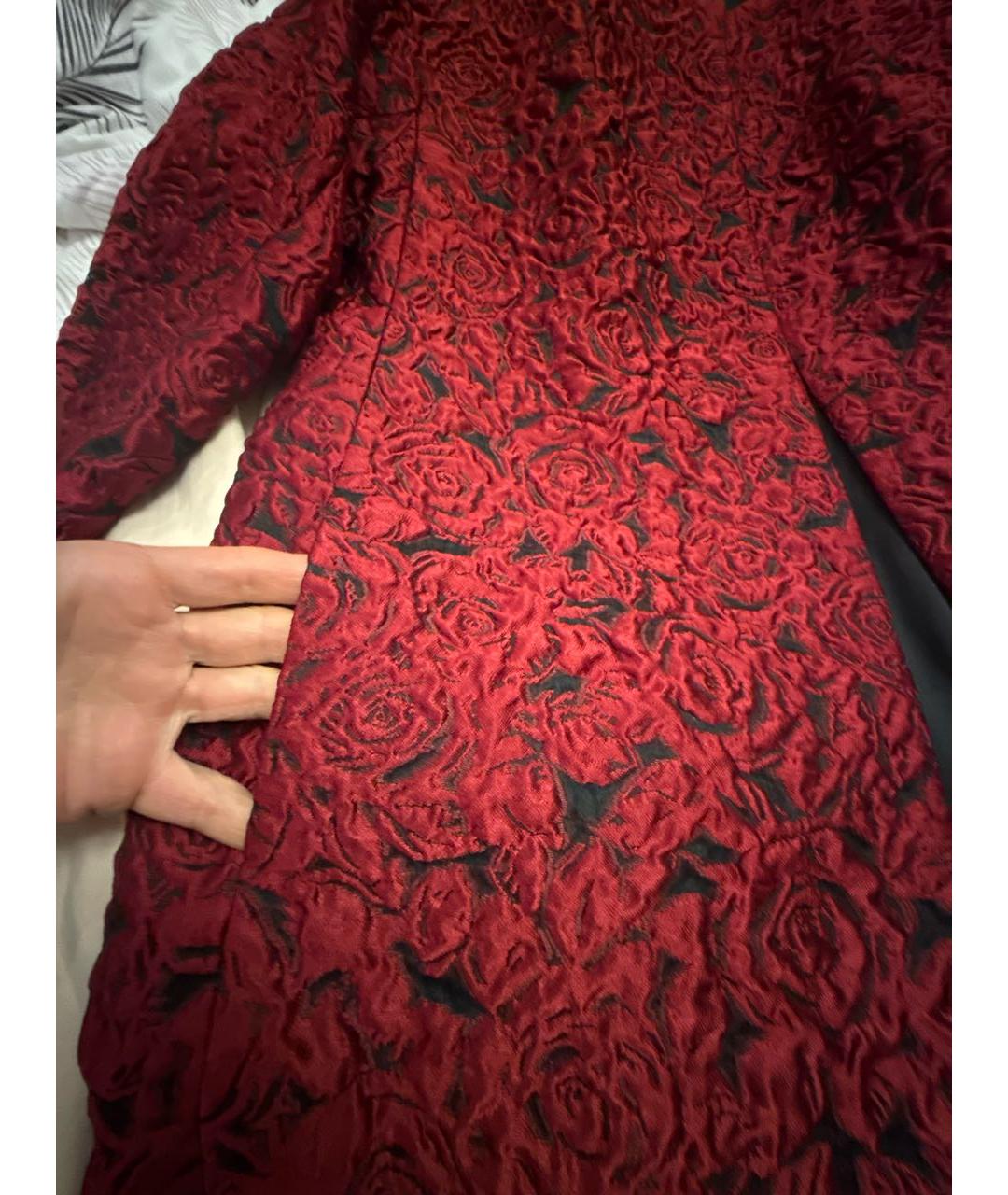 ALEXANDER TEREKHOV Бордовый полиэстеровый кардиган, фото 4
