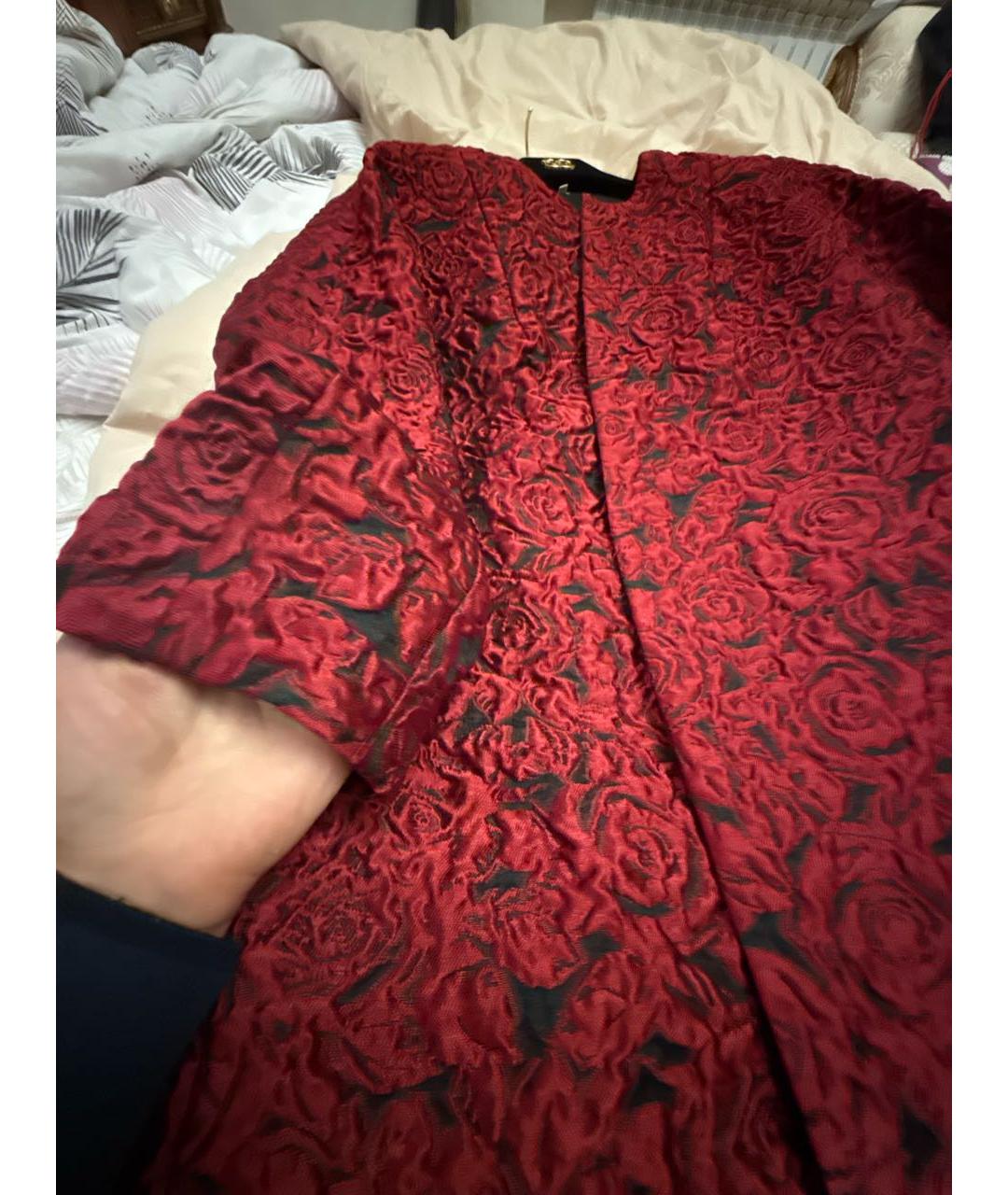 ALEXANDER TEREKHOV Бордовый полиэстеровый кардиган, фото 6