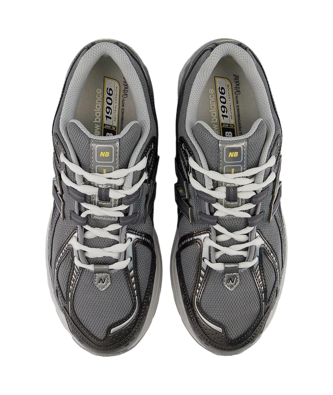 NEW BALANCE Серые низкие кроссовки / кеды, фото 5