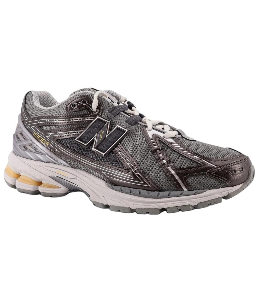 NEW BALANCE Серые низкие кроссовки / кеды, фото 2