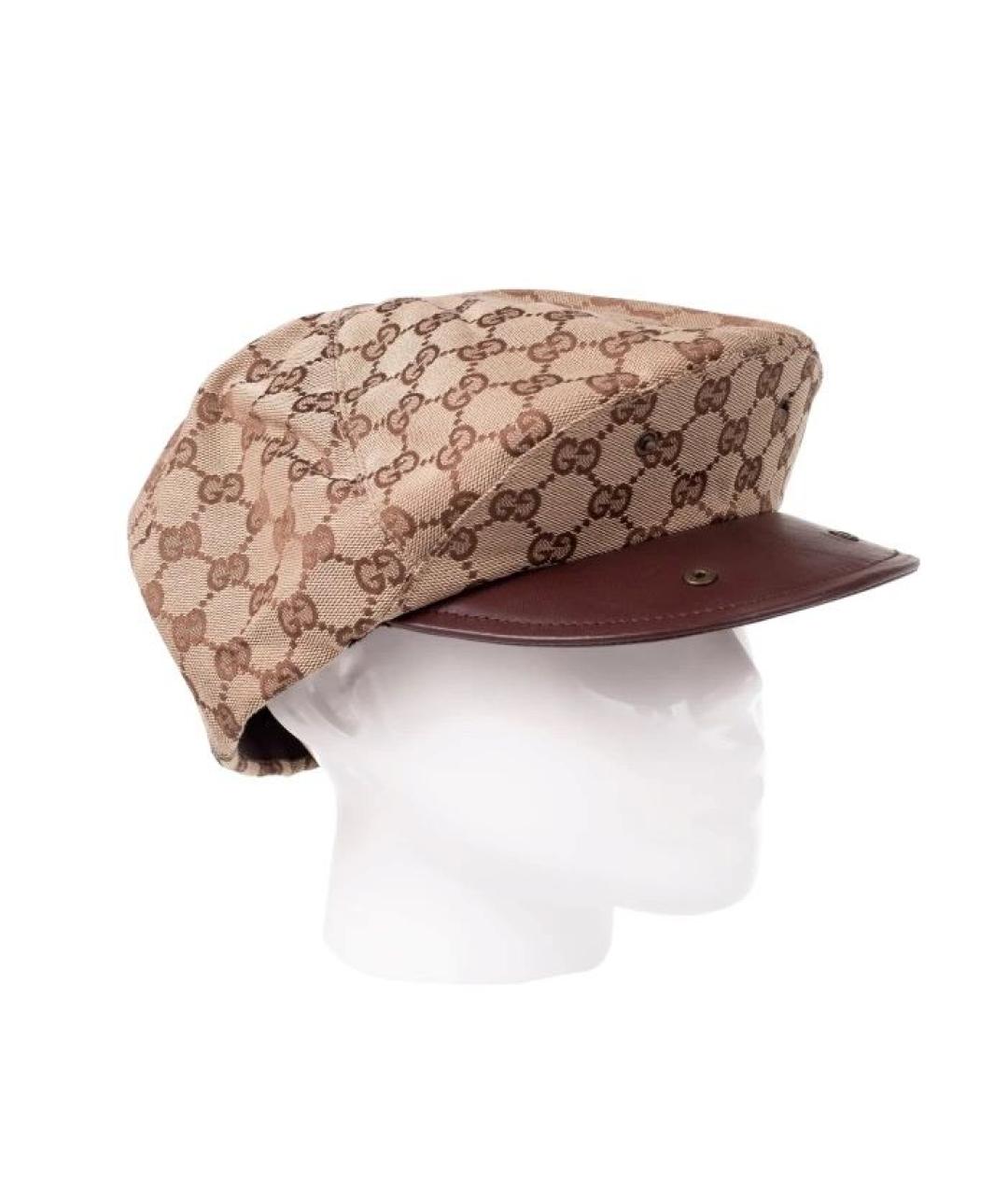 GUCCI Бежевая кепка, фото 8