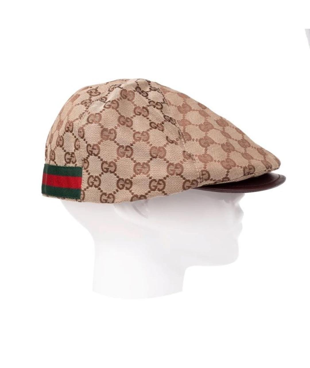 GUCCI Бежевая кепка, фото 9