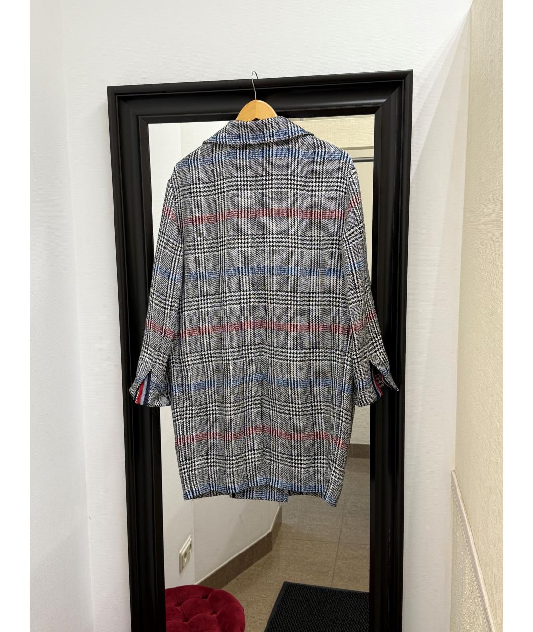 ERMANNO SCERVINO Серое пальто, фото 2