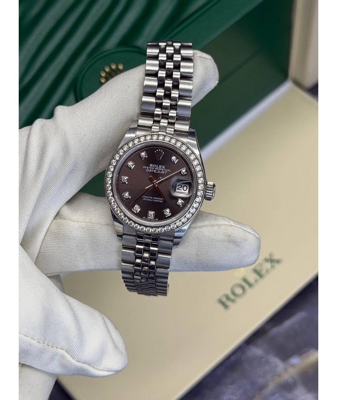 ROLEX Черные часы, фото 9