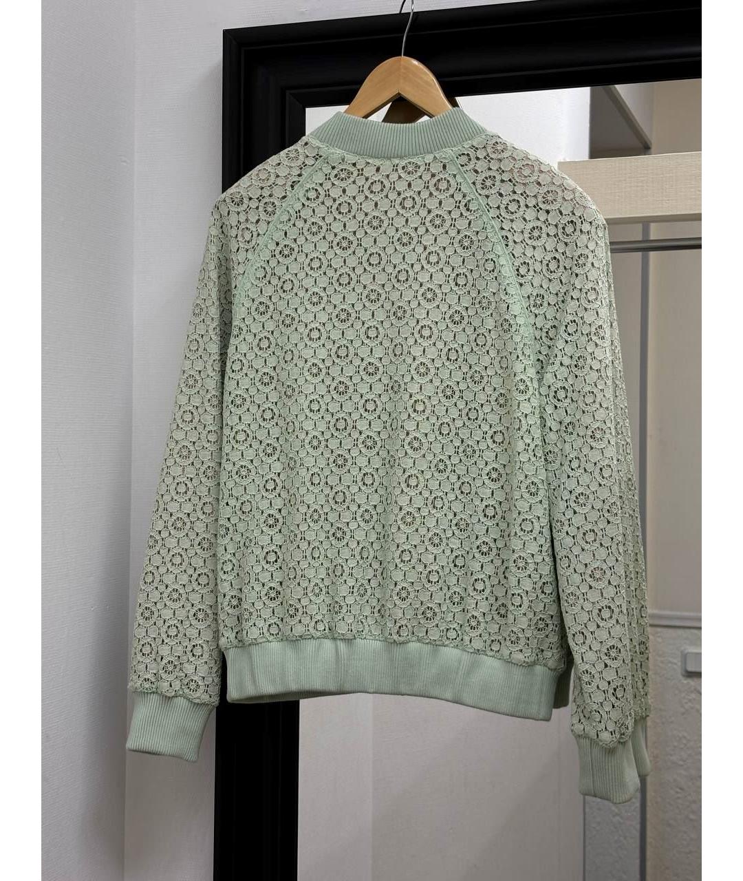 VICTORIA BECKHAM Бирюзовая куртка, фото 3