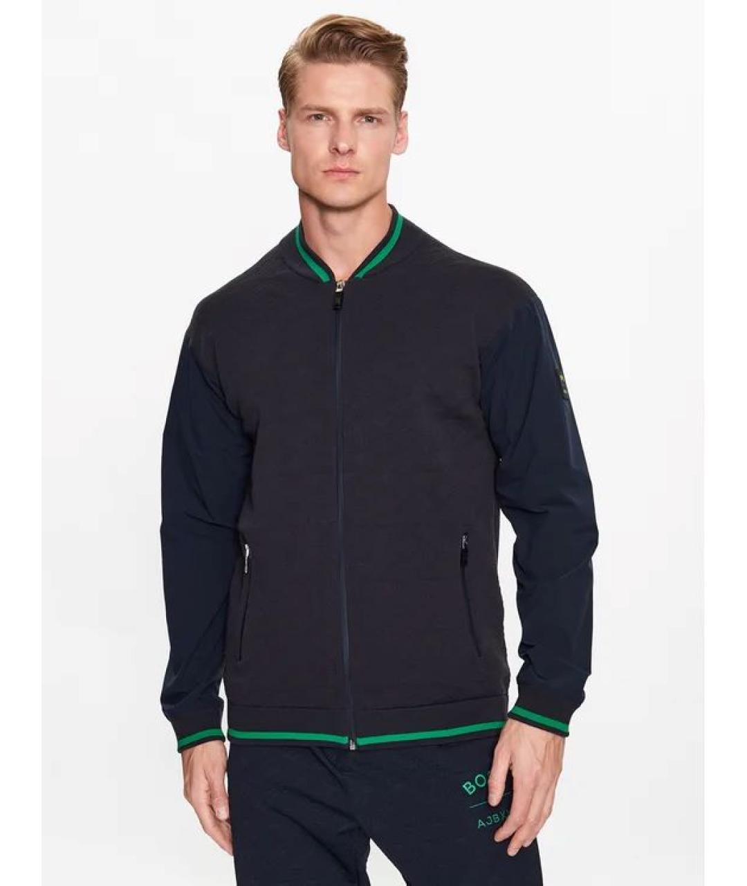 HUGO BOSS Темно-синяя куртка, фото 7