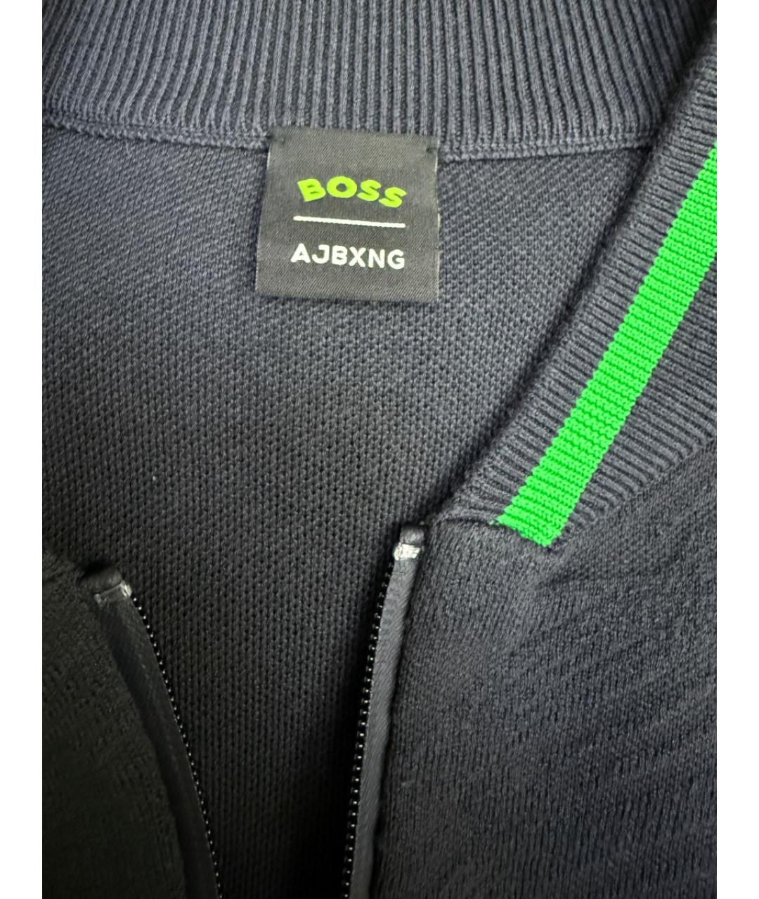 HUGO BOSS Темно-синяя куртка, фото 4