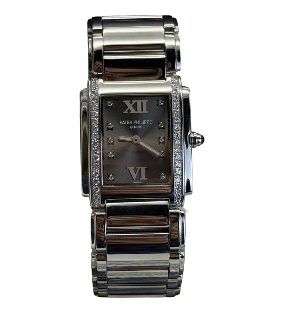 PATEK PHILIPPE Серые металлические часы, фото 1